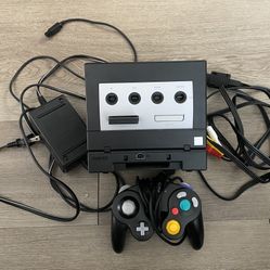 Nintendo Black GameCube USA Console GameBoy Player DOL-001 NO GAMEBOY DISC