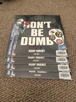 ASAP ROCKY - DONT BE DUMB - DUMMY 2 DISC VINYL LP - SIGNED INSERT - BRAND NEW