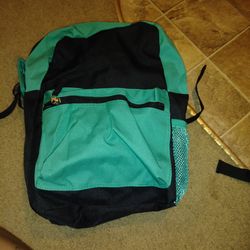 Aqua bookbag brand new