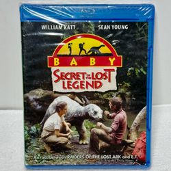 Baby Secret of the Lost Legend Blu-ray NEW SEALED 80’s Dinosaur Movie OOP
