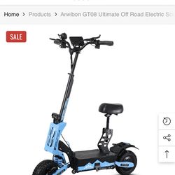 Arwibon GTO8 Electric Scooter