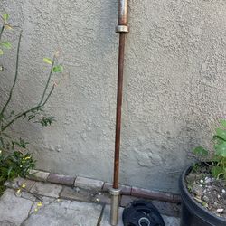 Weight bar And Two: 11 Pound Weights