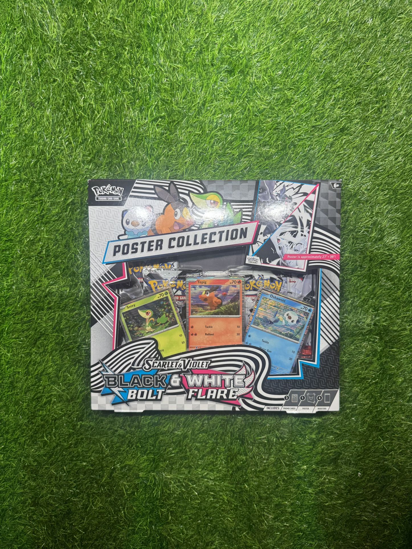 2025 Pokemon Scarlet & Violet ‘Black Bolt & White Flare Poster Collection’