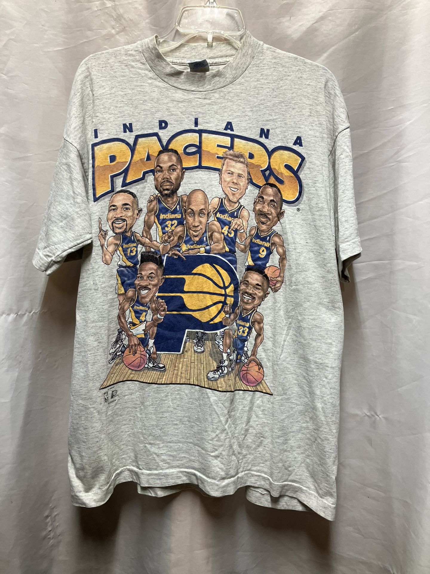 Vintage’90s NBA Indiana Pacers Caricature Salem Tee