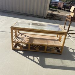 Wicker Coffee Table 