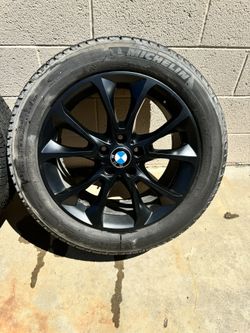 19 Inch OEM BMW X5 Rims And Tires