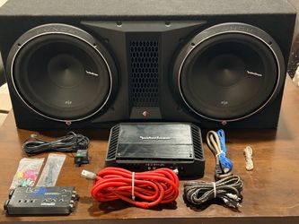 Rockford Fosgate P2 12 inch sub KIT