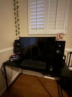 Home music recording set up