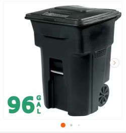 Toter 96 gallon trash can