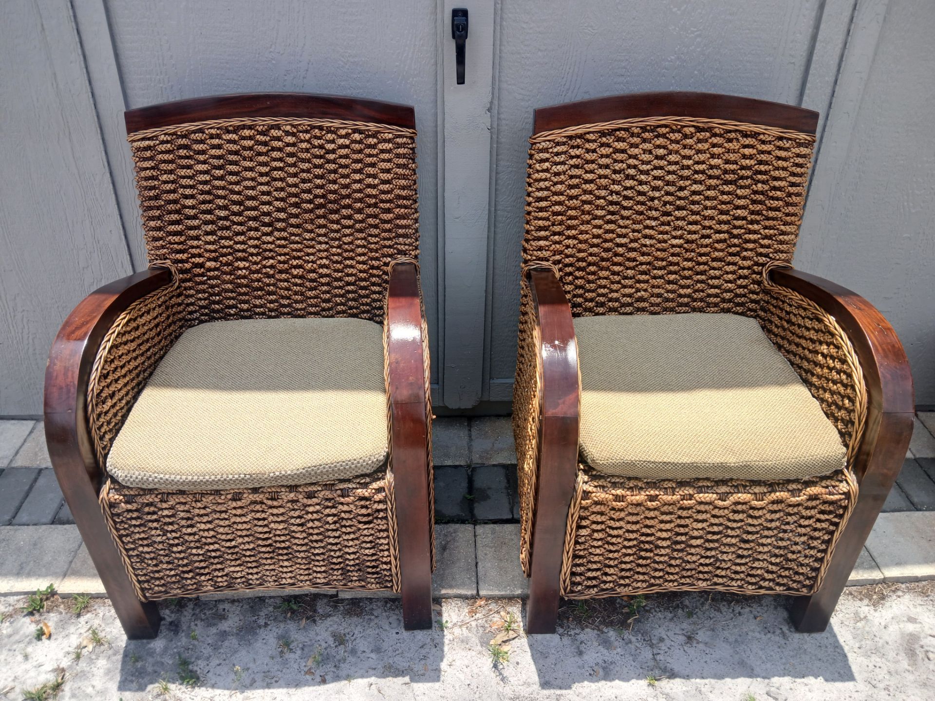 Tommy Bahama Rattan chairs