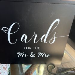 Wedding Card Box 