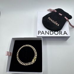 Pandora Timeless Pavé Cuban Chain bracelet 