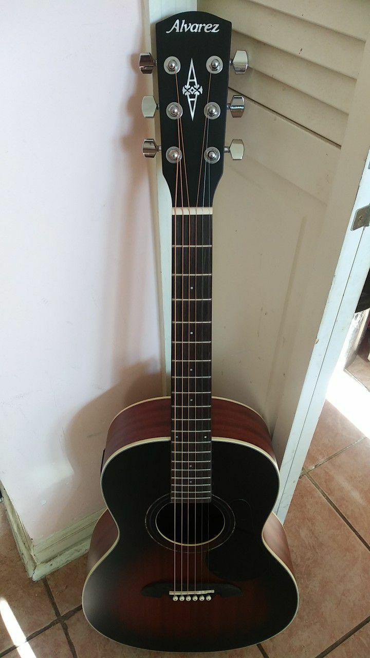 Alvarez Parlor Acoustic Electric Guitar