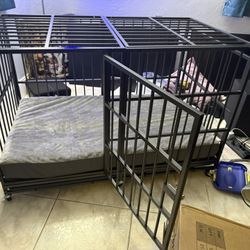 Brand New XXL Dog Kennel/Cage With Wheels 