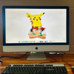 Apple iMac 27” 2017 5K 4.2GHz CORE I7 16GB RAM 500GB SSD RADEON PRO 575 4GB VRAM Graphics OS Ventura