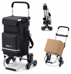 RiseLite Folding Stair Climbing Shopping Cart