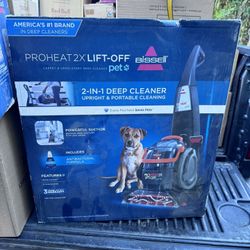 BISSELL 2-in-1 ProHeat 2X Lift-Off Pet: Portable Spot & Stain Cleaner 