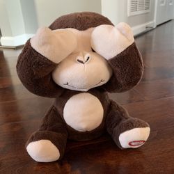 NEW Plush peek-a-boo Monkey 