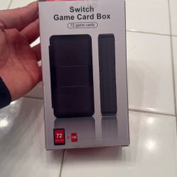 Nintendo Switch Game Card Box 72  Game Cards 