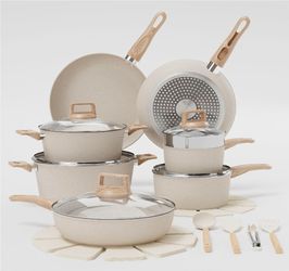 21pcs Nonstick Cooking Set