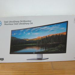Dell UltraSharp 34 Inch Curved IPS Monitor (U3415W)