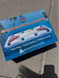 GoPong Pool Lounger - pong for pool