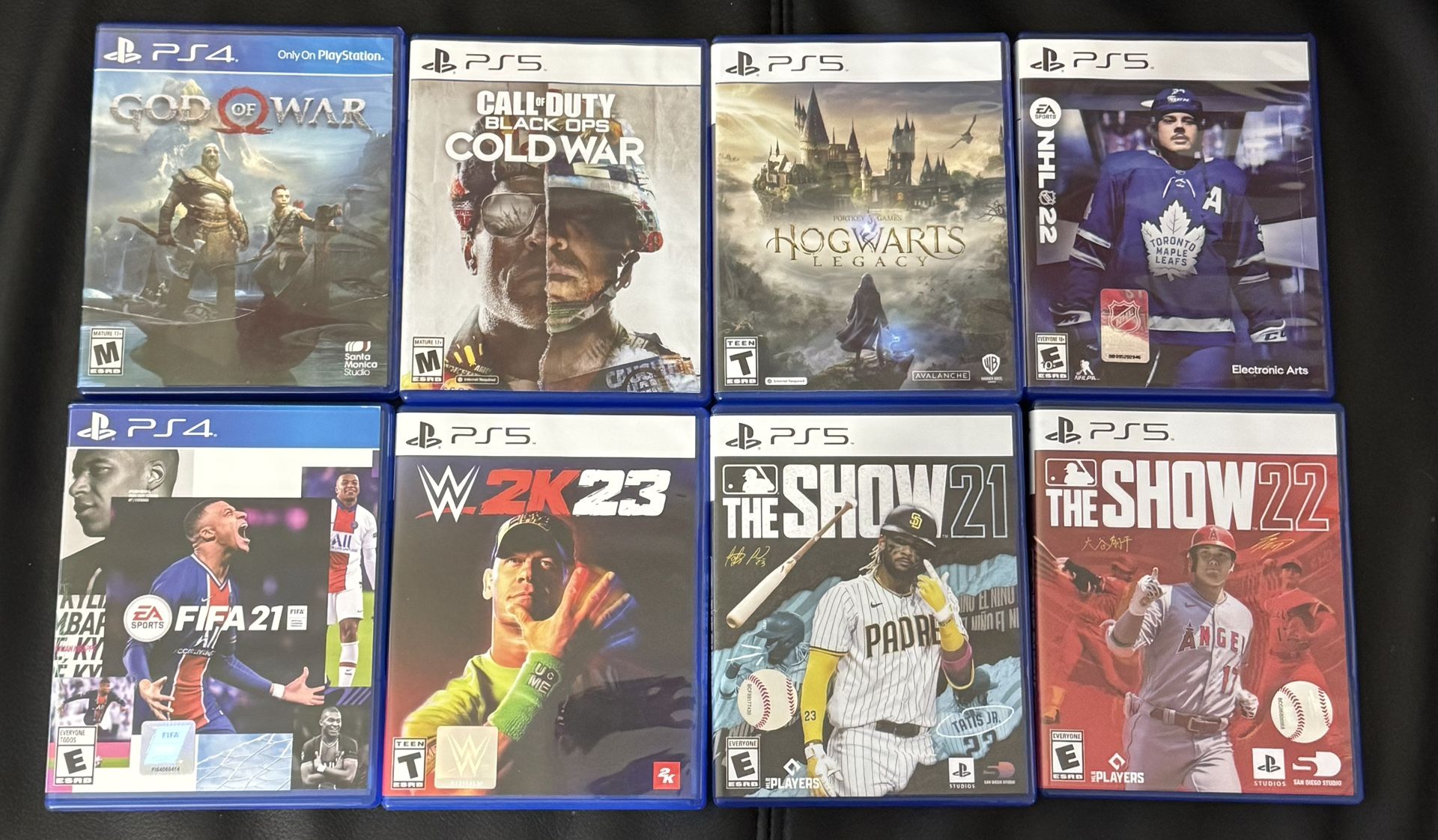 Game Lot For PlayStation 5 / PS5 PS4 - Hogwarts Call Of Duty ++