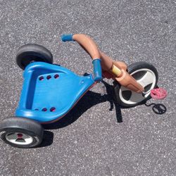 Radio Flyer Convertible Big Wheel/Tricycle Works Perfect 
