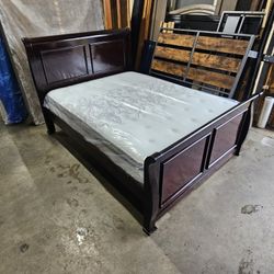Queen Bed And Mattress