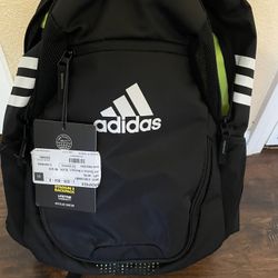Adidas Soccer Backpack Black