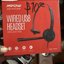 Wired USB Headset 