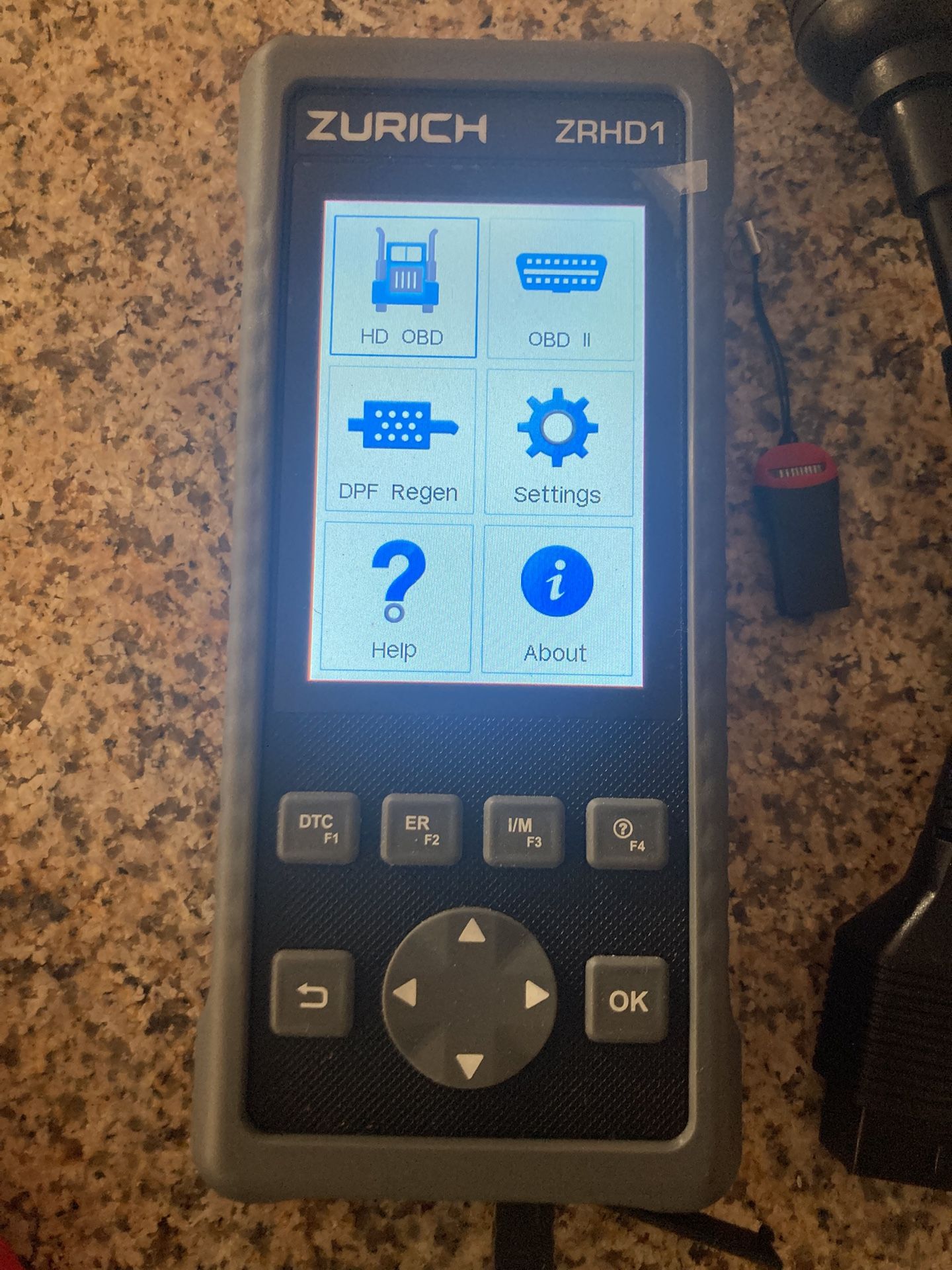 Heavy Duty Truck Code Reader with DPF Regen