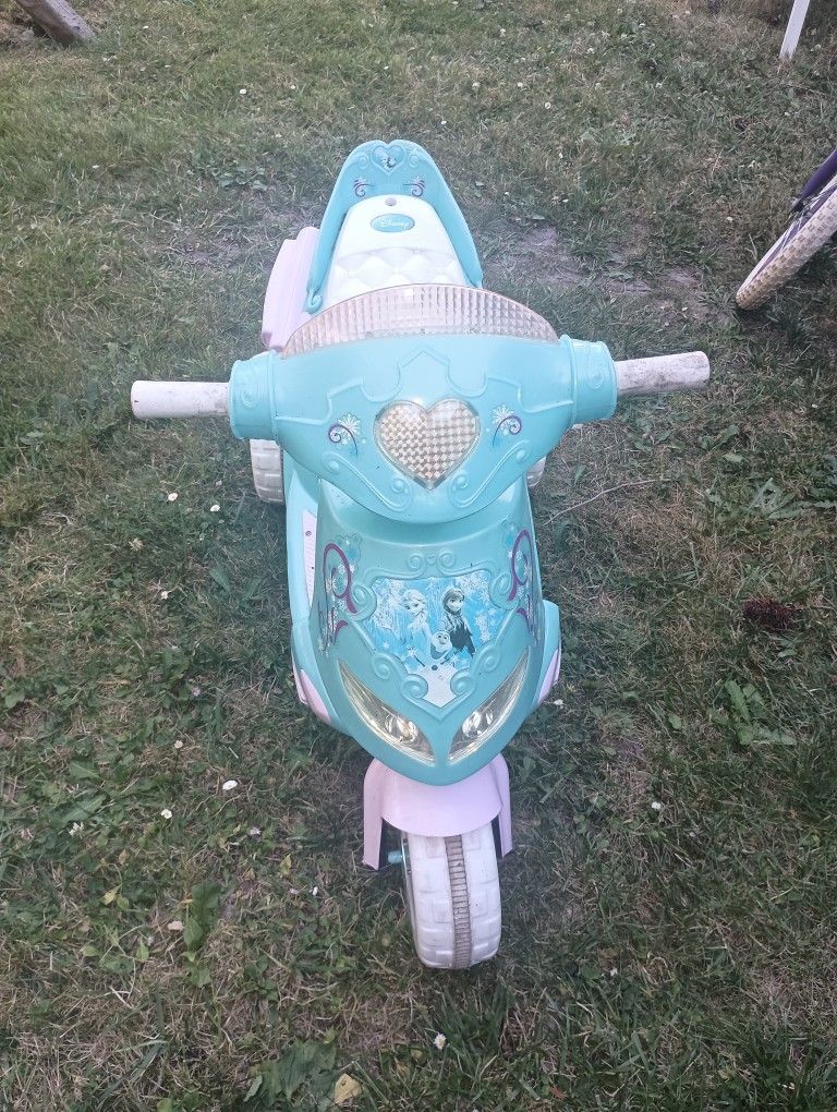 Frozen Electric Scooter