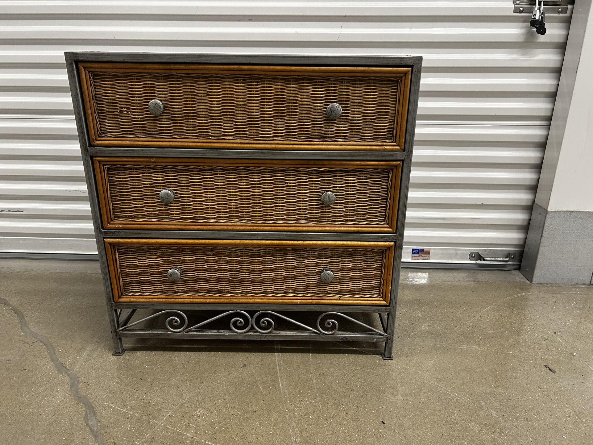Wicker Dresser