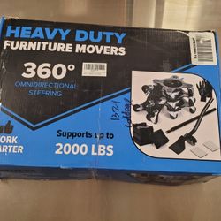Heavy Duty Furniture Movers 2,000 LBS