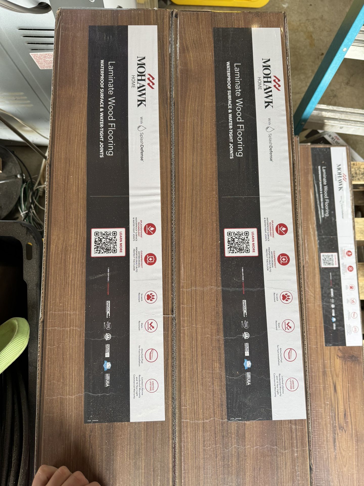 395 Sq Ft Mohawk ‘Blaze Teak’ Luxury Laminate Flooring