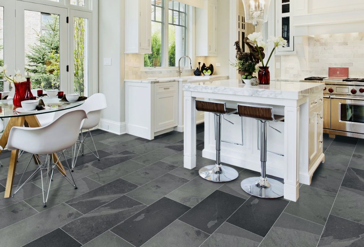 56 Cases Montauk Black Floor & Wall Tiles