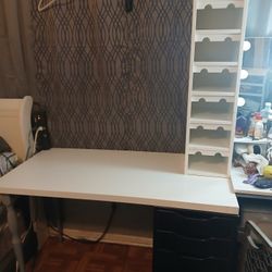Desk  With Drawers  