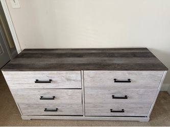 Two Tone 6 drawer dresser