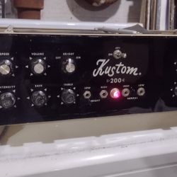 Vintage 60s Kustom 200 Amplifier 