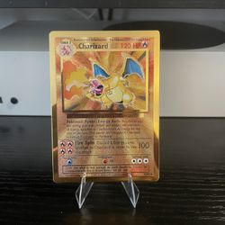 Charizard #004/102 Celebrations Metal Card