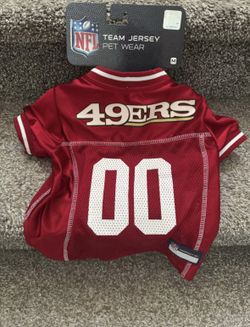San Francisco 49Ers Dog Jersey