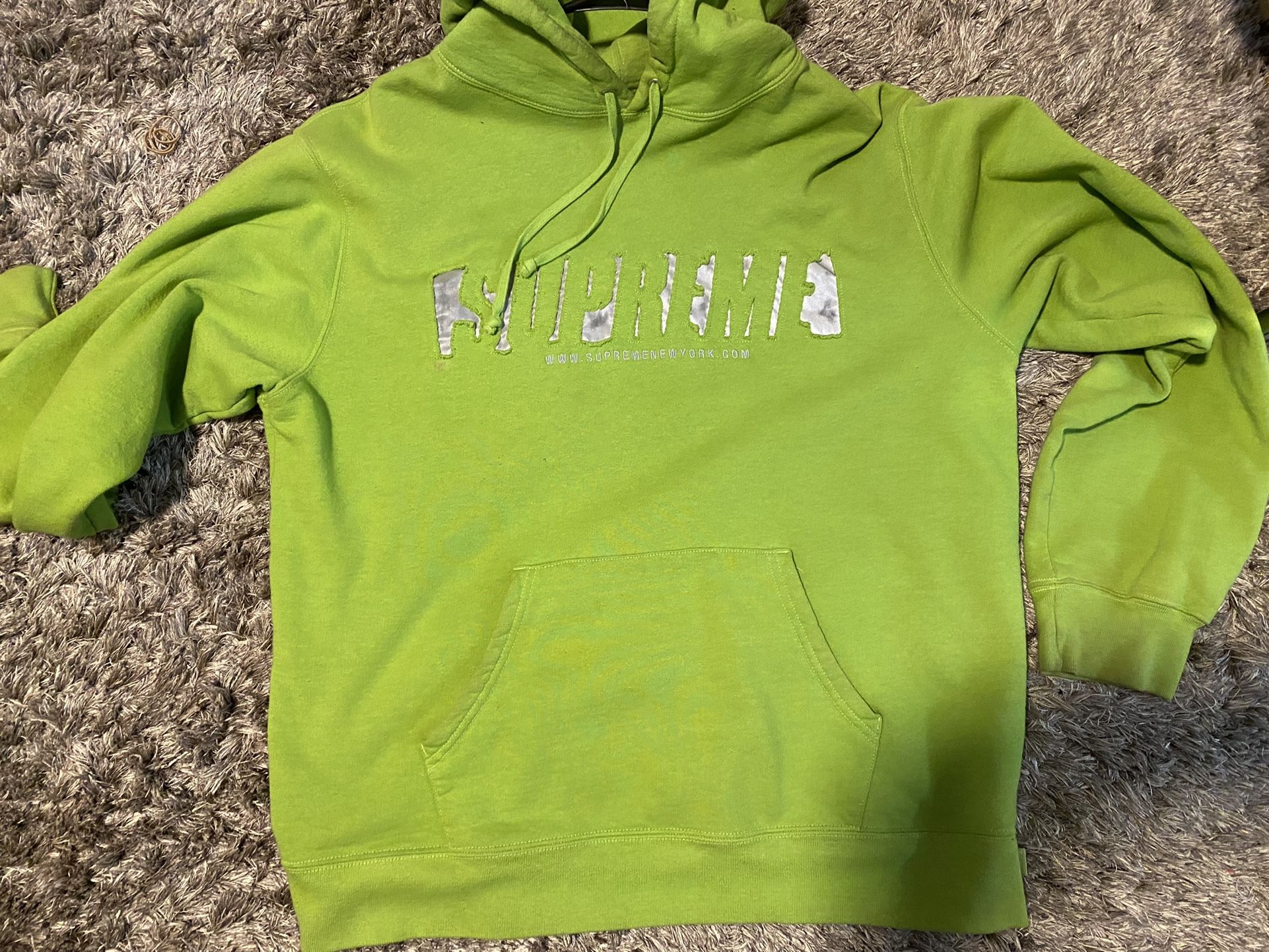 3m Supreme Hoodie (Lime Green)