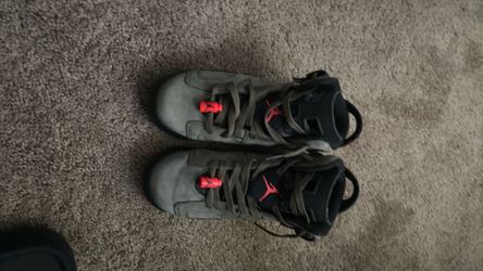 Olive Green Jordan 6s, Travis Scott