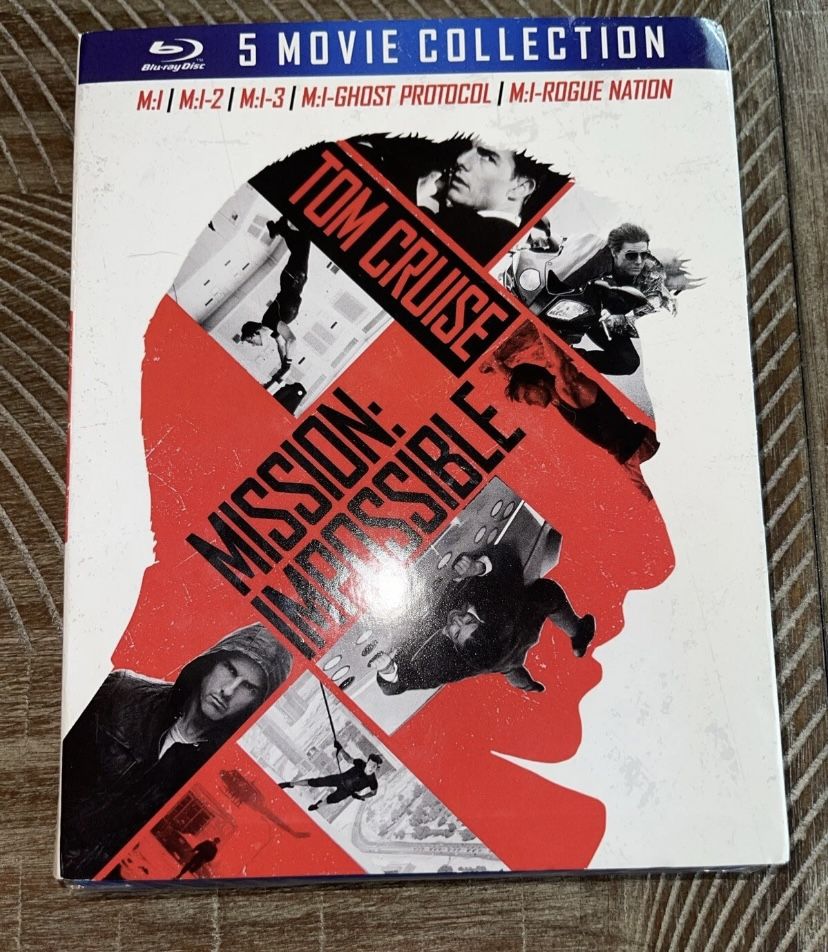 bluray mission impossible 5 movies blu ray brand new 