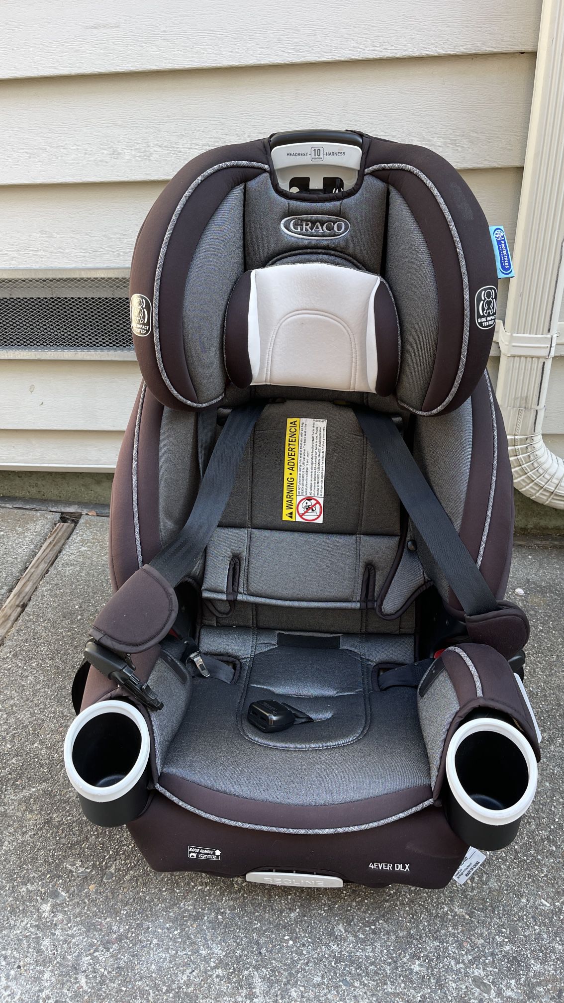 Graco 4Ever DLX 4 in 1 Car Seat, Infant to Toddler Car Seat, with 10 Years of Use, 20x21.5x24 Inch