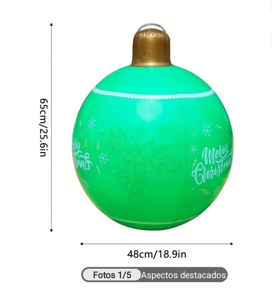 Inflatable Ornaments Balls Outdoor, Giant Inflatable Ornaments
