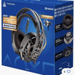 RIG Gaming Headset 500 PRO HS - Full Size - Wired - 3.5 mm Jack - Noise...