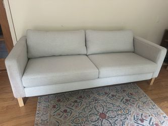IKEA Couch With Taupe Cover