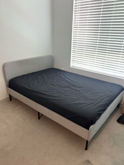 IKEA Full Bed frame and mattress